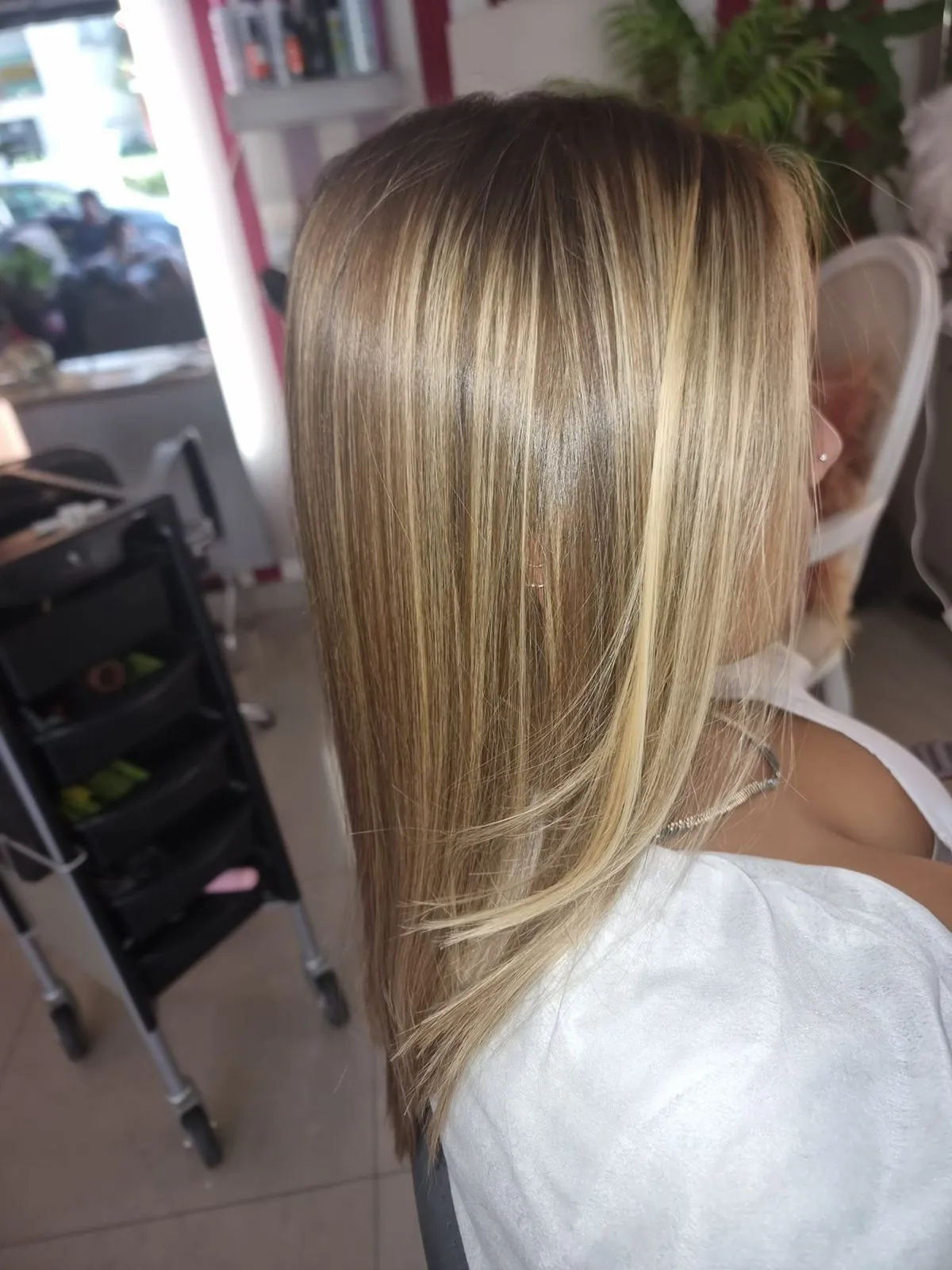 Balayage y mechas